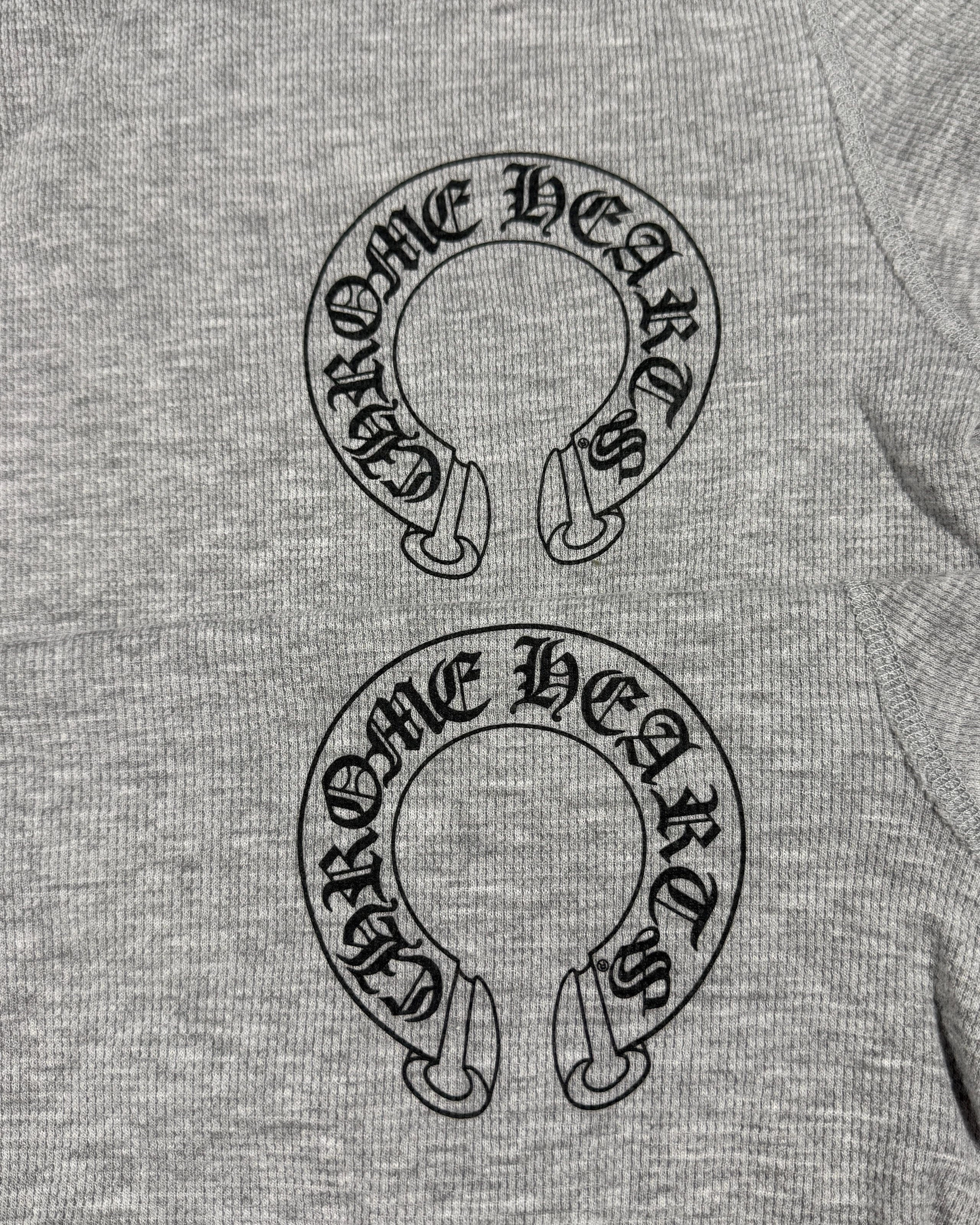 Design Long Sleeve Graphic Tee Gray T-Shirts - 8