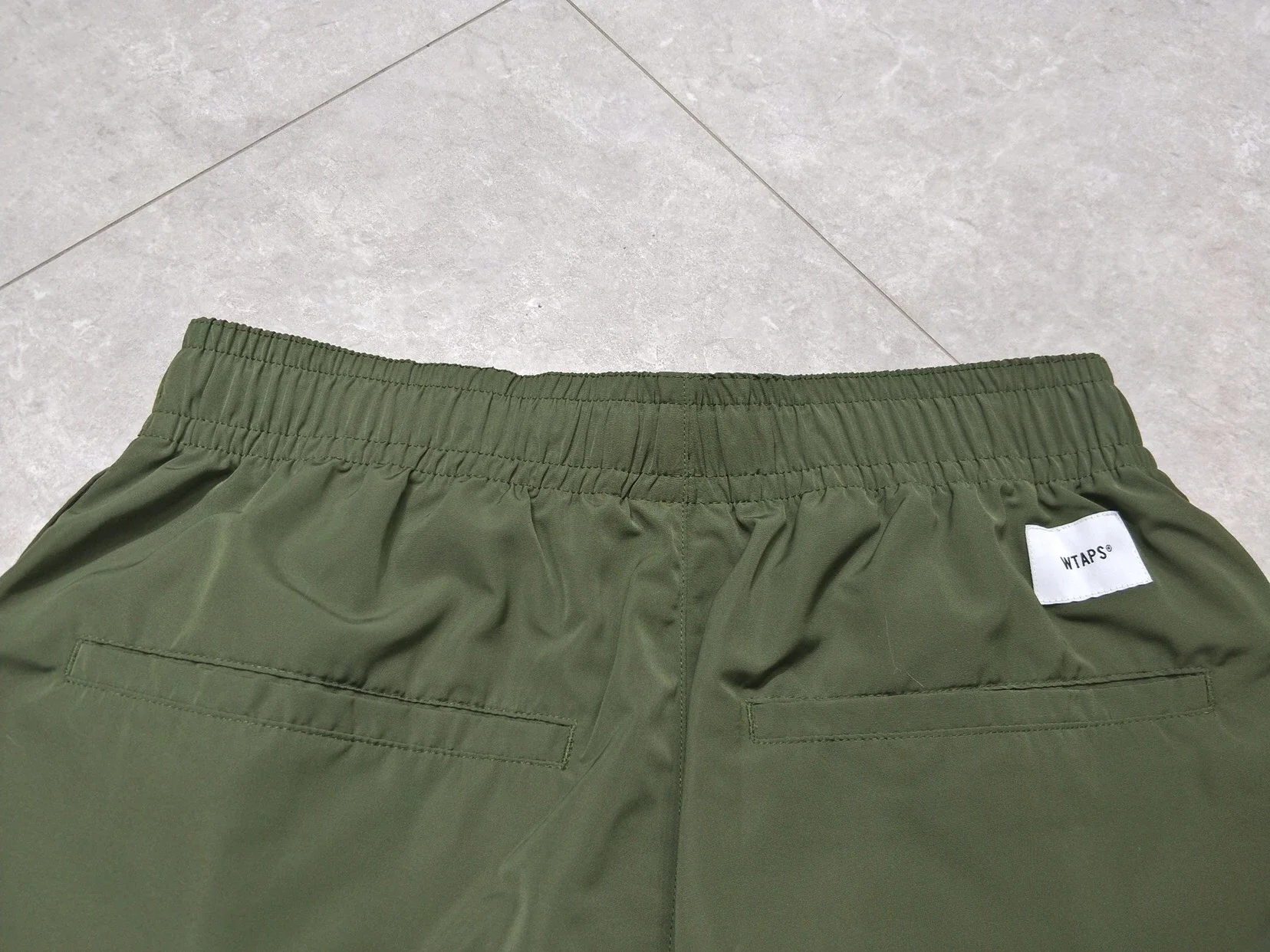 WTAPS DELI TROUSERS. COPO. TAFFETA Zip Tunic Pants Casual Pants 19 SS