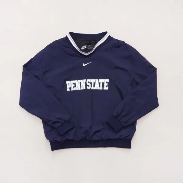 Nike Penn State V-Neck Windbreaker Navy Outerwear.windbreaker - 1