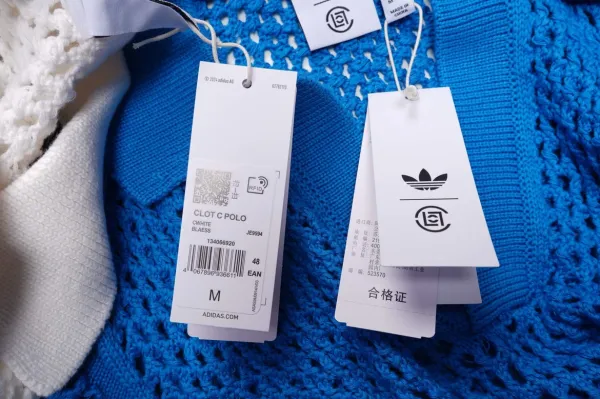 Adidas Originals Mesh Polo Navy Tops Polo - 13