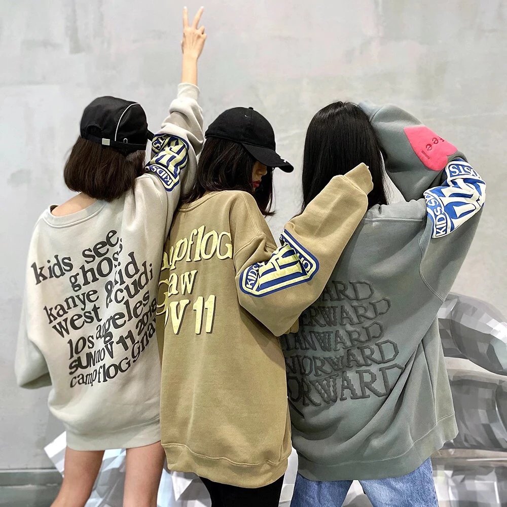 Fear of God Essentials Lucky Me I See Ghosts Olive Green Hoodie - 35