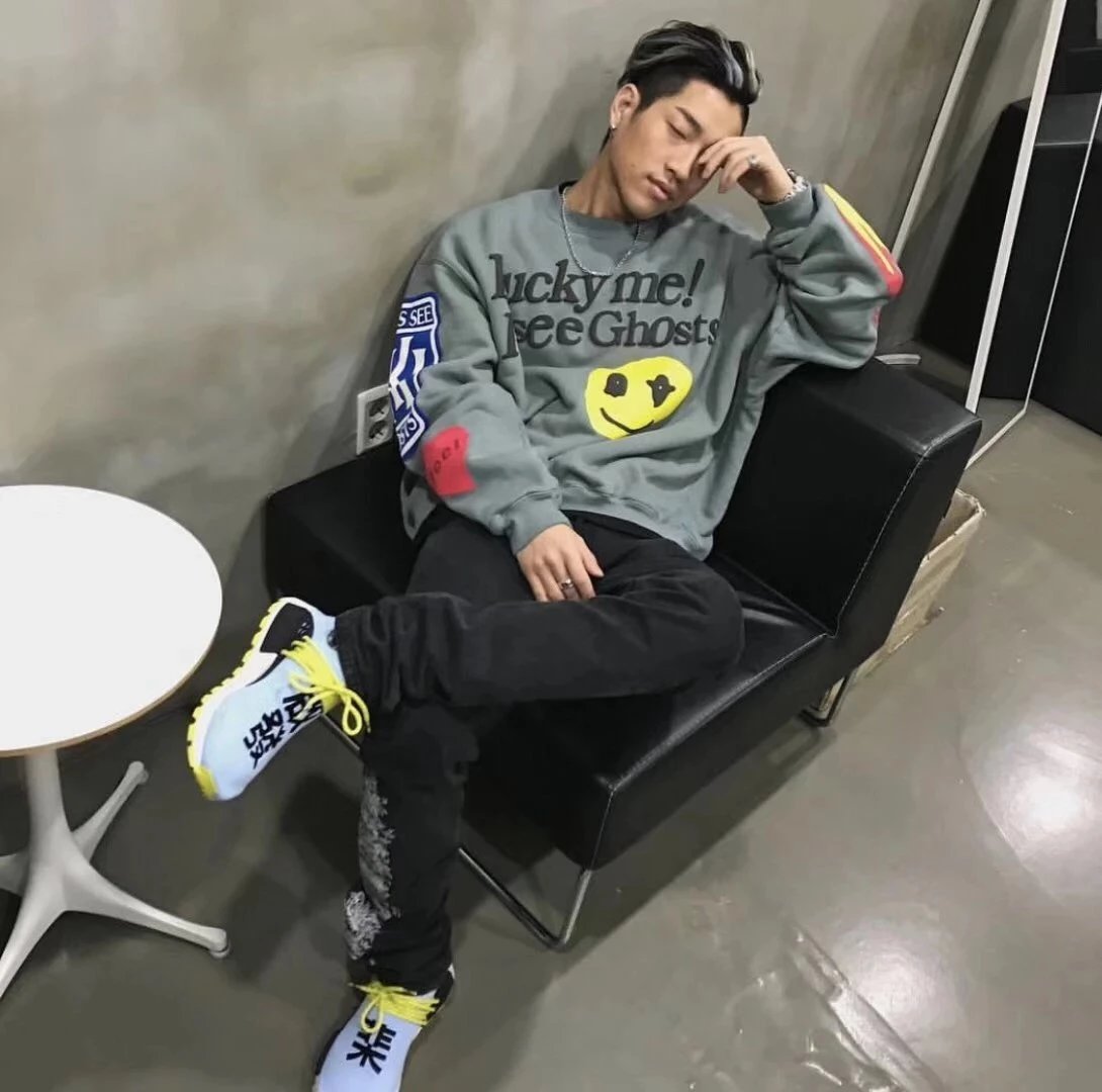 Fear of God Essentials Lucky Me I See Ghosts Olive Green Hoodie - 22