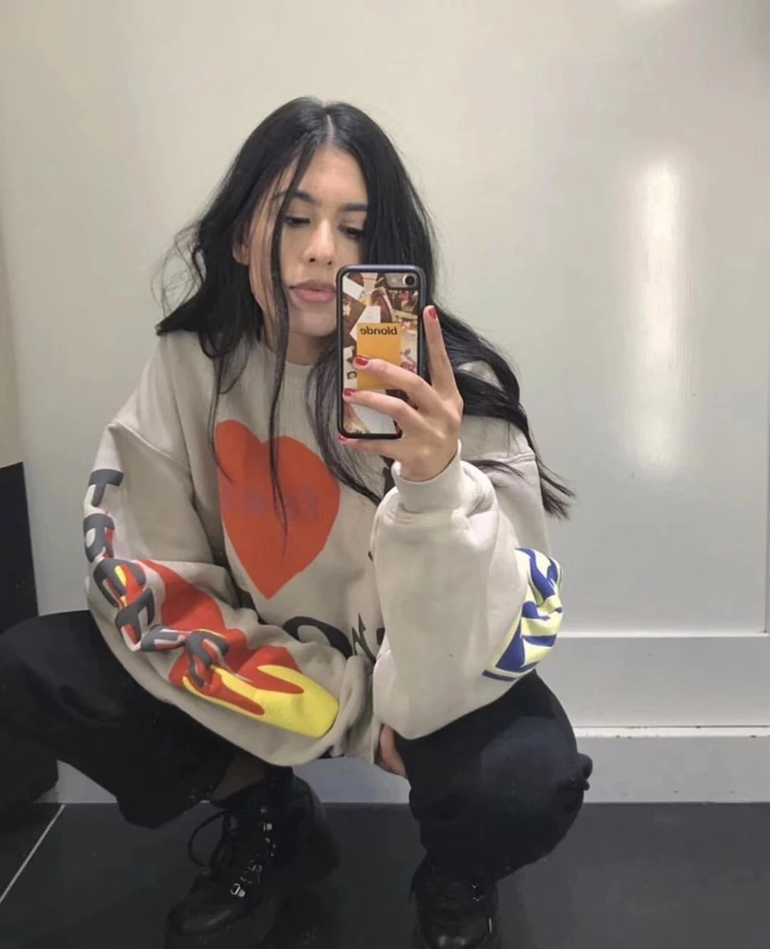 Fear of God Essentials Lucky Me I See Ghosts Olive Green Hoodie - 17