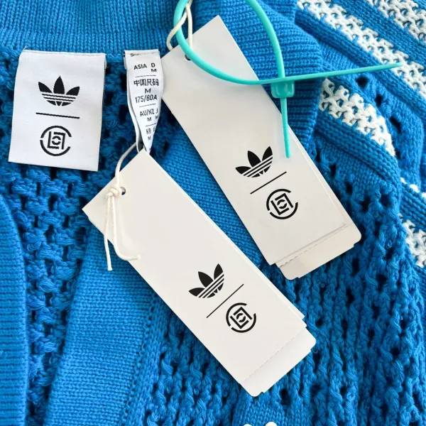 Adidas Originals Mesh Polo Navy Tops Polo - 22