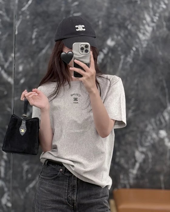 Asuka Made Independent Non Ce Style 26 Spring/Summer Embroidered Short T