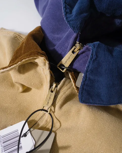 Carhartt WIP x Stüssy Chore Coat Purple Outerwear - 12