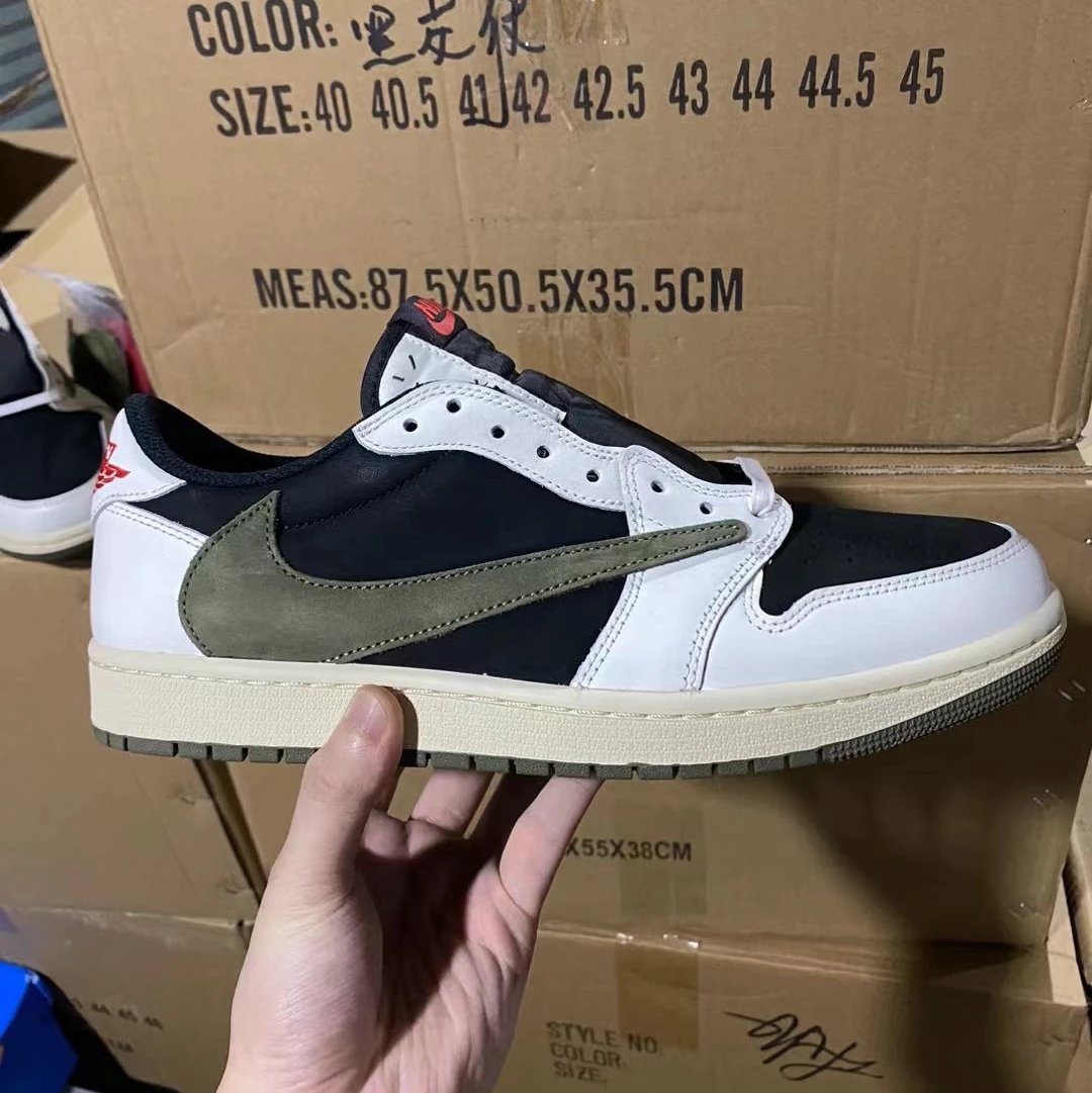 Fk J1 Ts5.0 black green low top hook