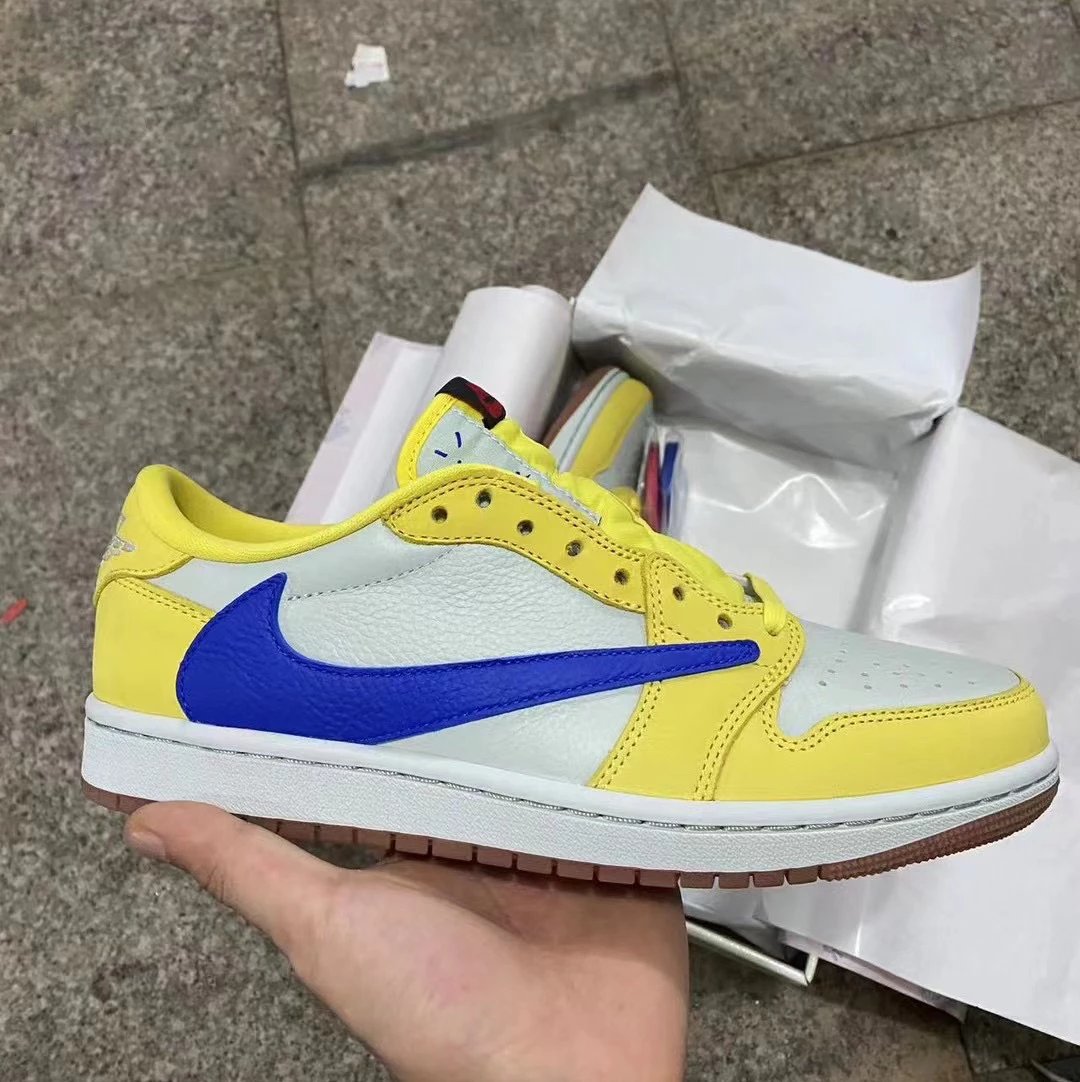 Fk J1 Ts7.0 yellow blue low cut hook