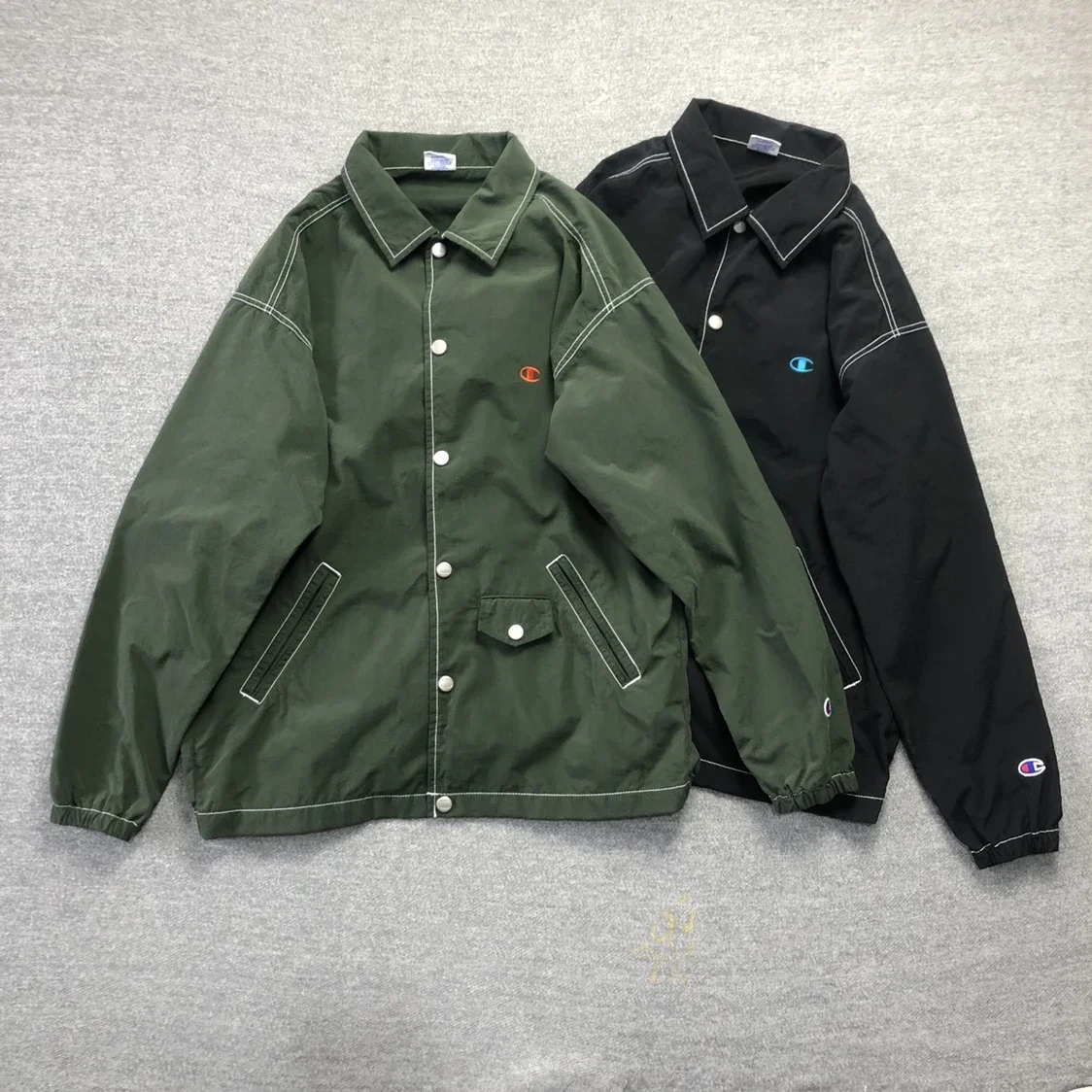 现货】日本直营门店限定CHAMPION Coach Jacket﻿ 教练服夹克外套