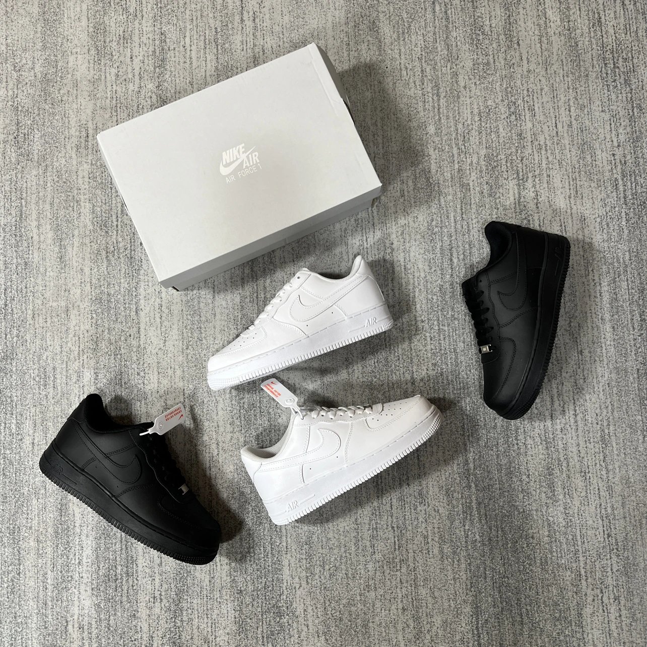 R18 factory cashes out pure two-layer AF1 air force low top board shoes