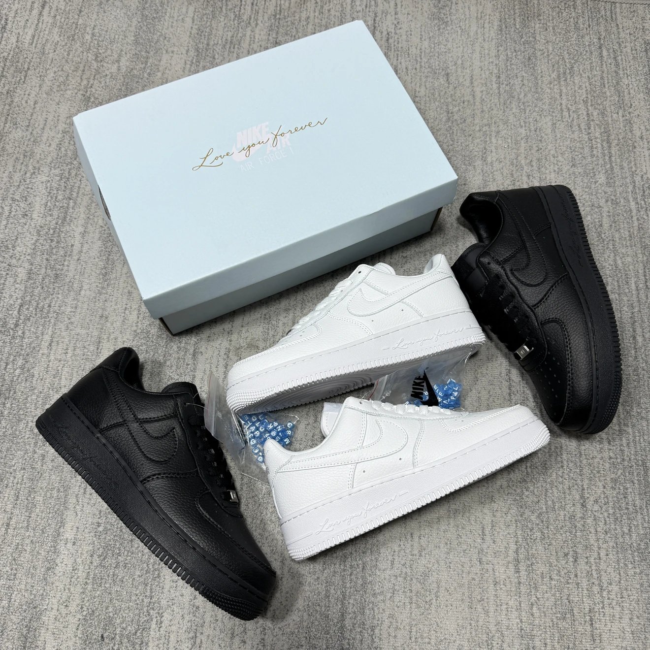 R52 Premium Supply Two-Layer Edition NK x NOCTA AF1 Certified Lover Boy Drake Collaboration Low-Top Sneakers
