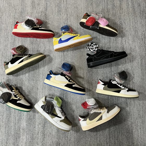 R23 factory cash out first layer splicing AJ1 TS joint low top hook