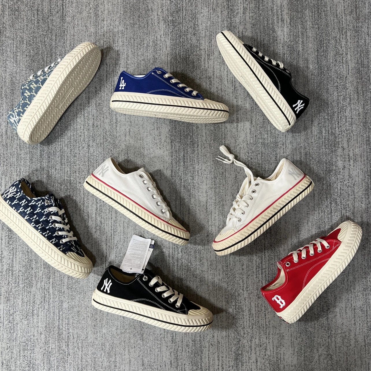 MLB Canvas Low Top