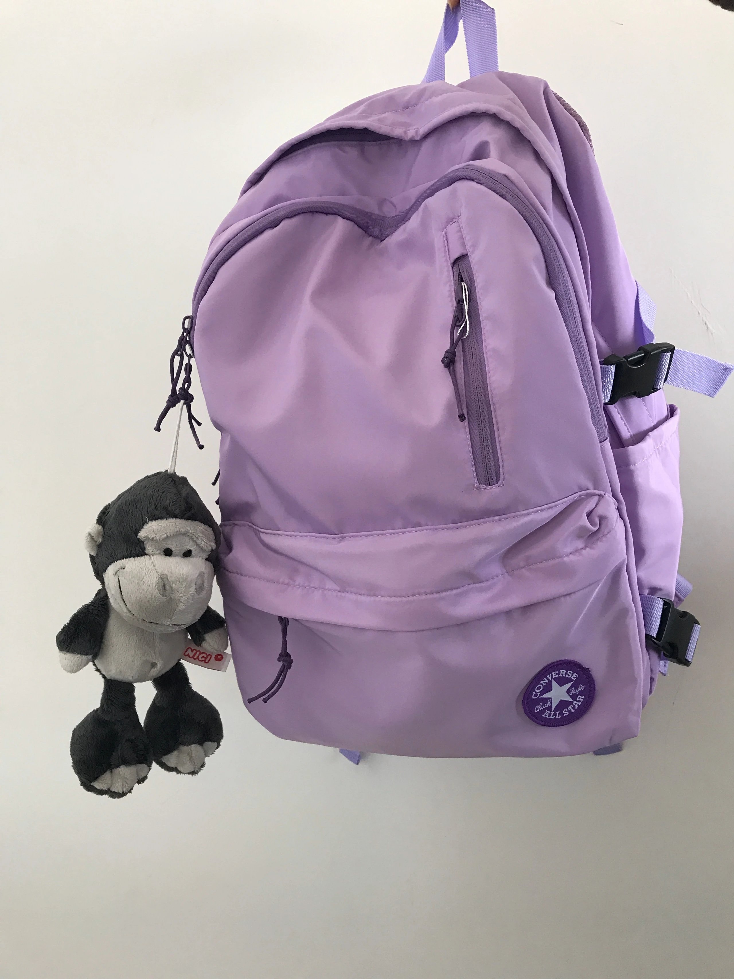 New Converse Backpack Women's Bag Men's Bag Sports and Leisure Bag Outdoor Travel Bag Large Capacity Backpack Student Backpack Computer Bag Student Bag
