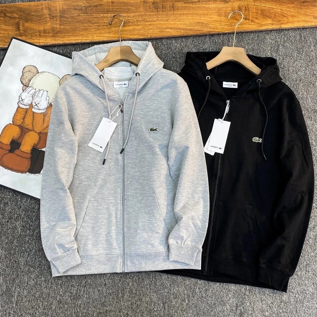 Zipper Hooded Sweatshirt