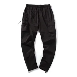thumbnail for Trading company goods! ! High street 247 represent basic thin style splash-proof multi-pocket leisure functional straight trousers sports overalls slim version trendy fashion all-match style