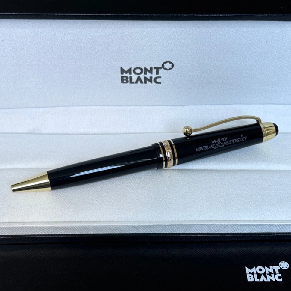 Black gold ballpoint pen