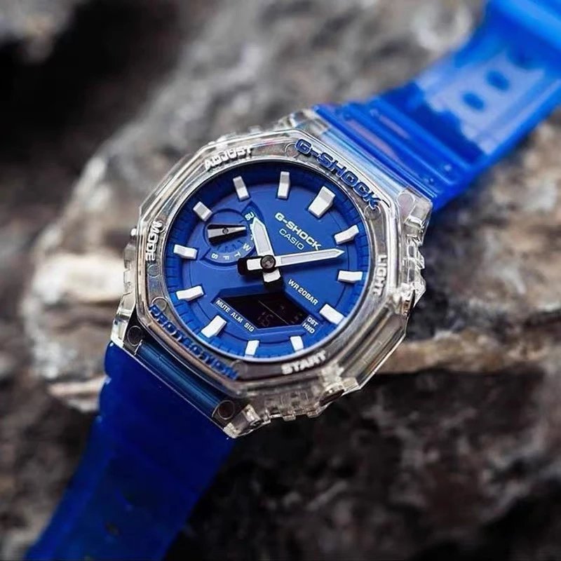 Casio G-Shock GA-2100SKE/HC/ET Hidden Coast Series Translucent Seasonal Men's and Women's Sports Watch