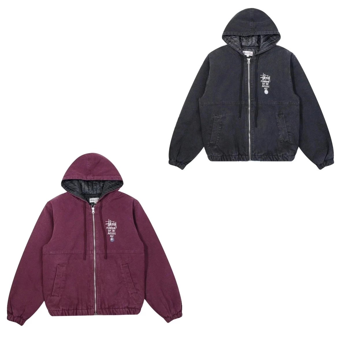 Pool Ball Embroidered Quilted Jacket