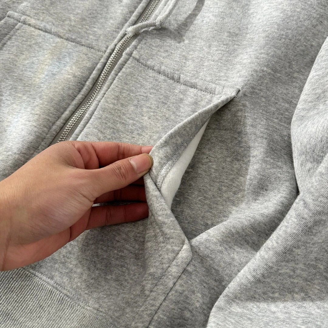 Nike x Stussy Logo Crewneck Sweatshirt Gray - 13