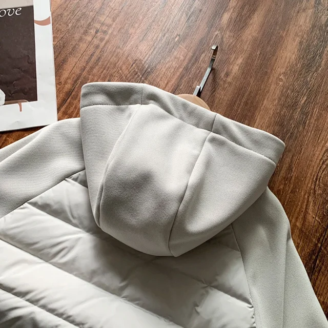 Lacoste Jackets Hooded quilted hybrid jacket product detail image 14