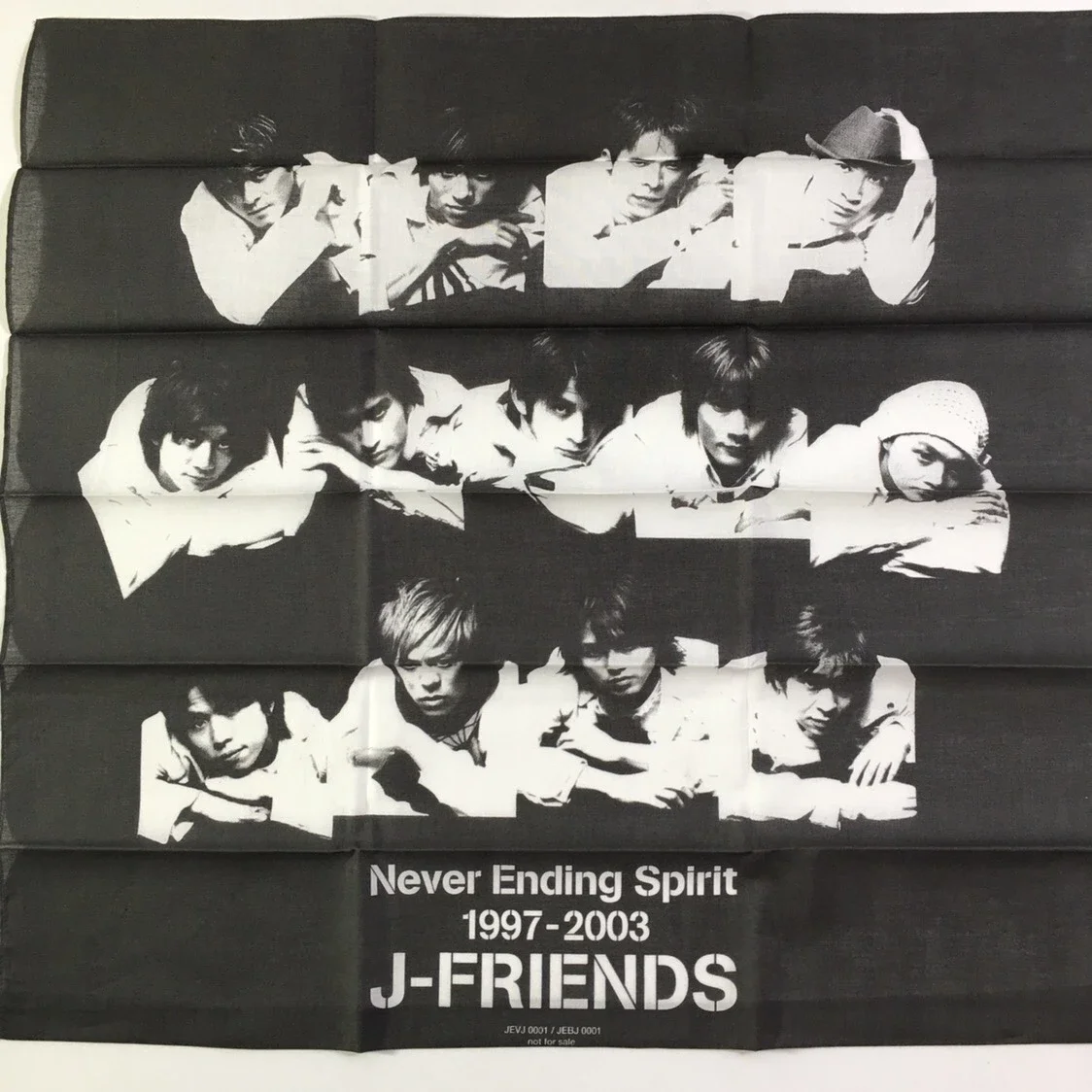 现货】J-FRIENDS 跨年合集Never Ending Spirit 1997-2003 限定特典手帕