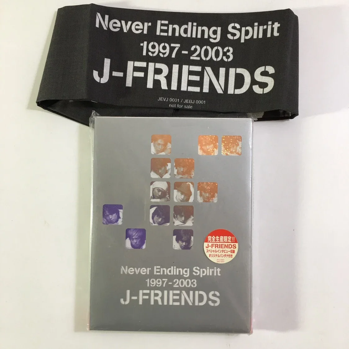 现货】J-FRIENDS 跨年合集Never Ending Spirit 1997-2003 限定特典手帕