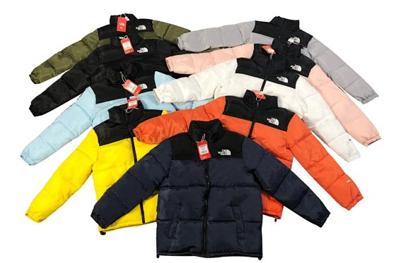 Nine Colors (Plus 15 New Colors) 1996 Down Alternative Padded Jacket, Includes Genuine Tote Bag. Made with High-Quality Down Alternative Fill, Plump and Resilient with Excellent Rebound. Features Imported Machine Precision Embroidery and Custom OEM Zippers. Now Available in 15 Additional Colors.