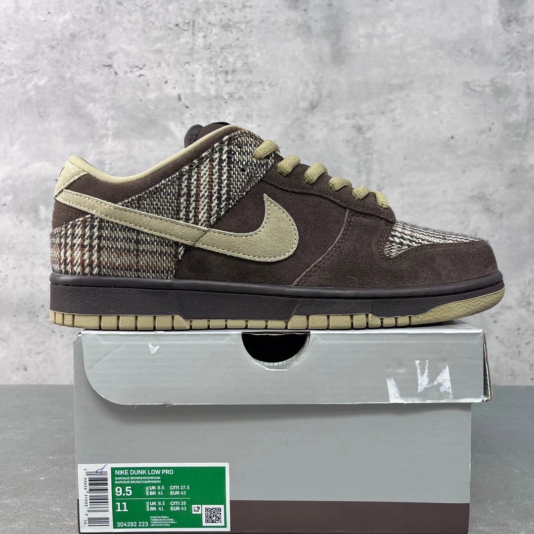 Dunk Parra Shoes — brown plias 304292-223 colorway — USFans Spreadsheet photo