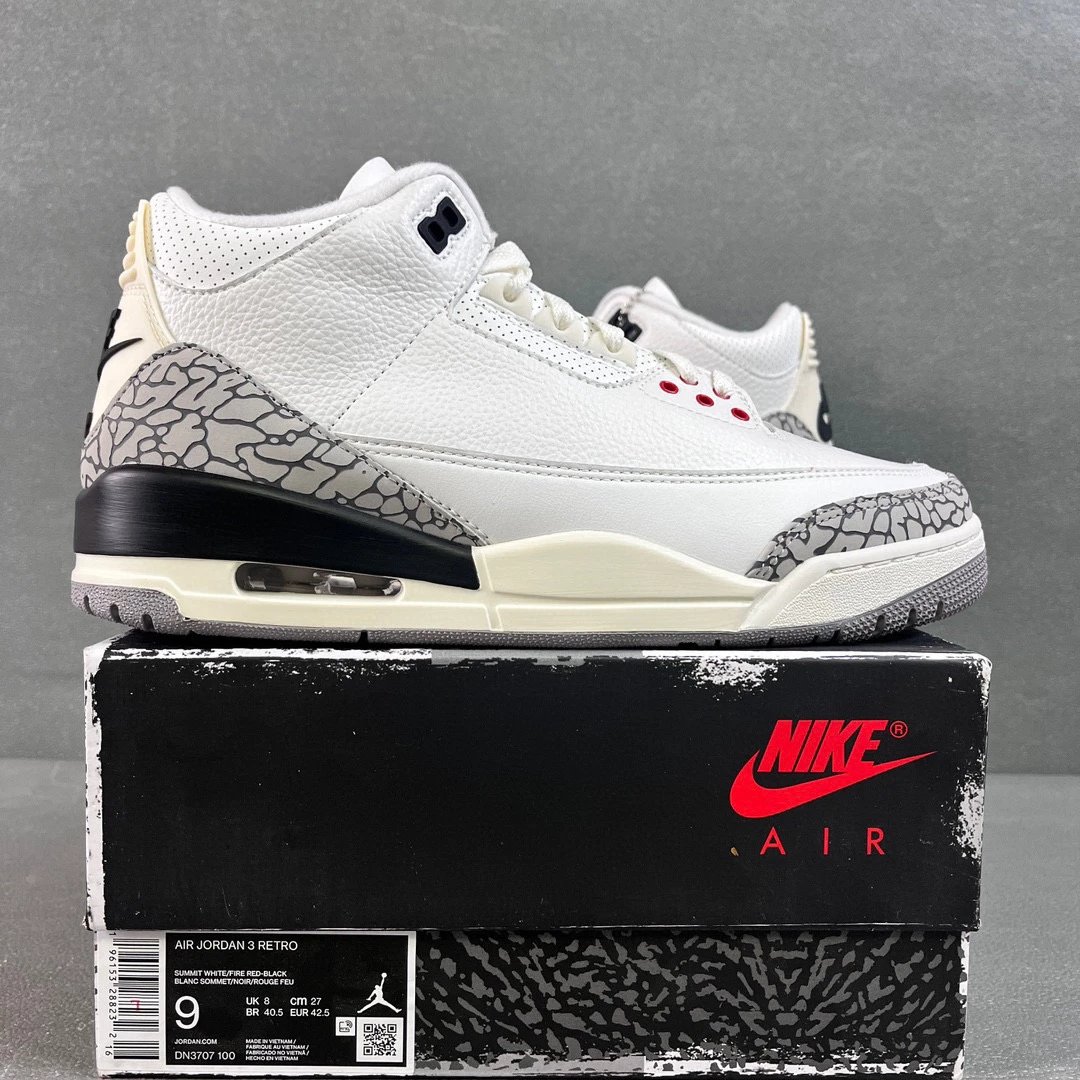 Vintage white cement DN3707-100