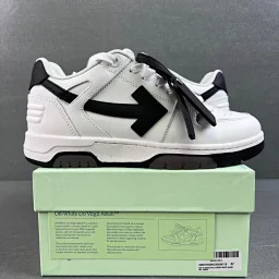 thumbnail for OFF-WHITE NO.1 (details page with No.2 portal) Out Of Office "OOO" Low Low Top Fashion OW Board Shoes Arrow