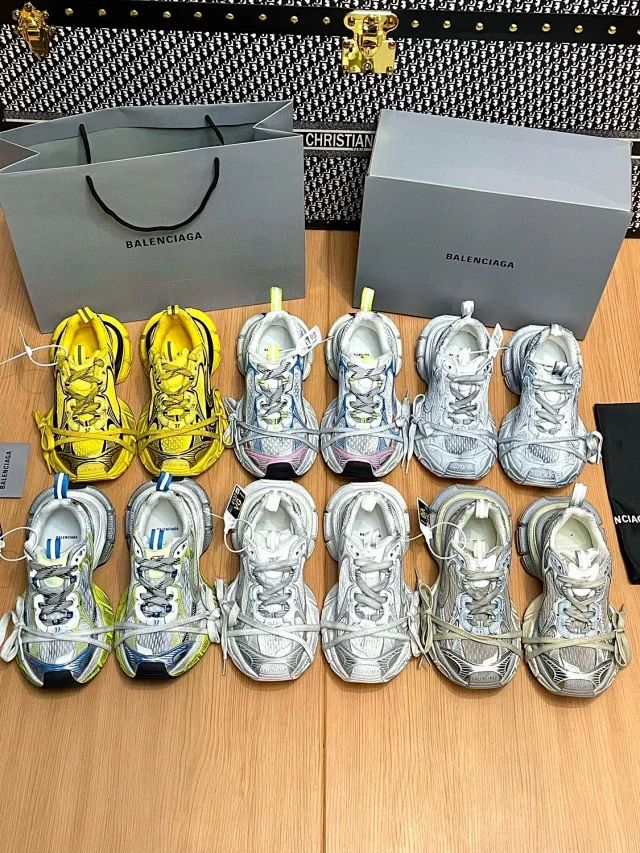 𝗯𝗮𝗹𝗲𝗻𝗰𝗶𝗮𝗴𝗮3XL绑带10XL Sneakers十代网布系带低帮复古老爹鞋
