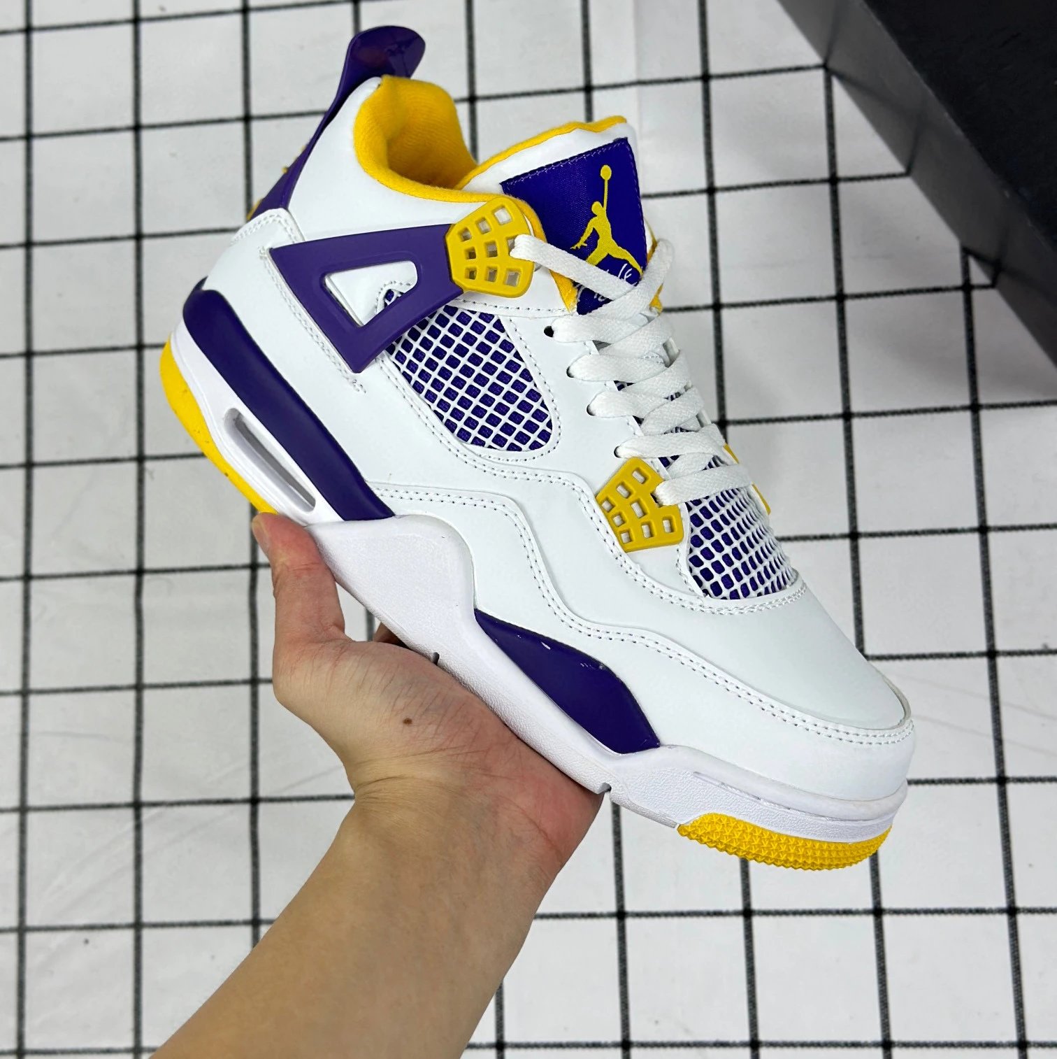 White Purple Lakers