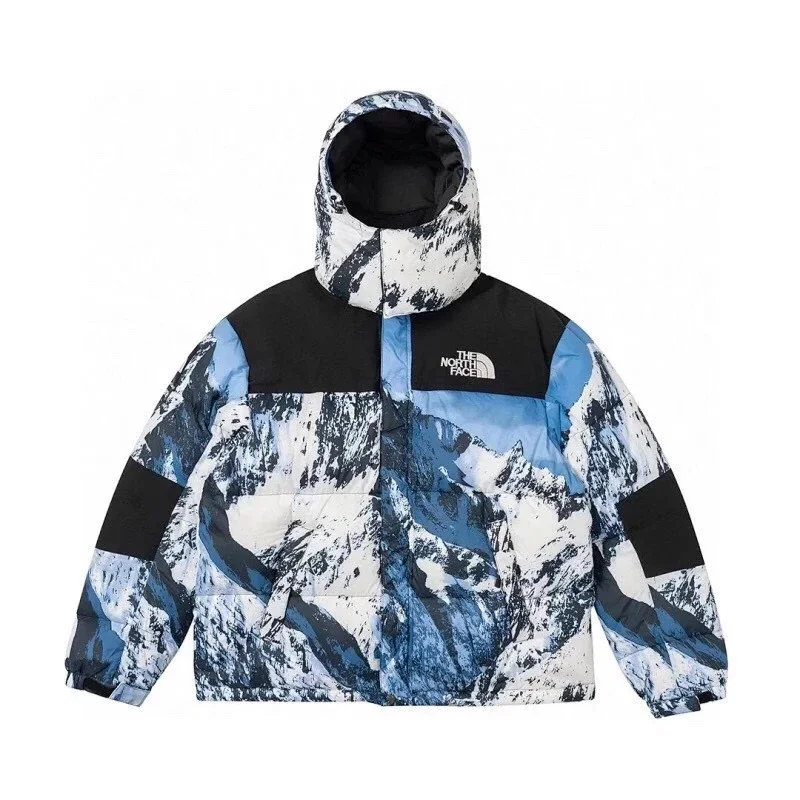 过年发北面联名Supreme雪山一代羽绒棉服FW17 The North Face Mountain