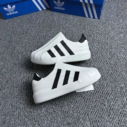 thumbnail for 【纯原特价秒杀/仅此一批】AdiFOM 厨师鞋白黑/原版1:1开发 / MD泡沫鞋身 现货200+ 原盒低帮休闲厨师鞋