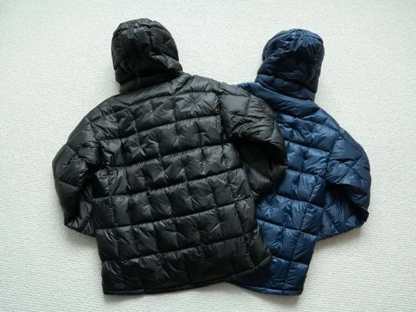 Design Montbell Down Jacket Green with Black Panels Down Jacket - 7