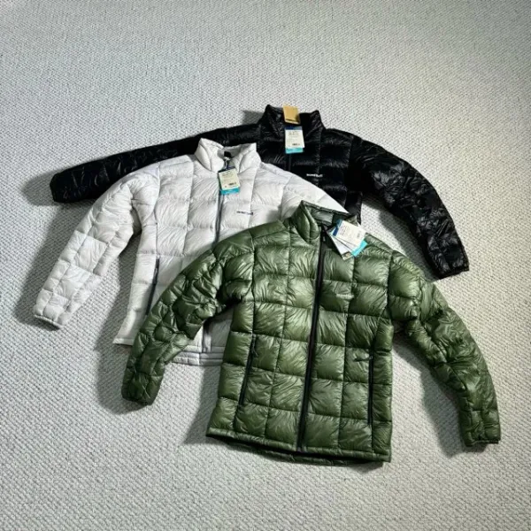 Design Montbell Down Jacket Green with Black Panels Down Jacket - 6