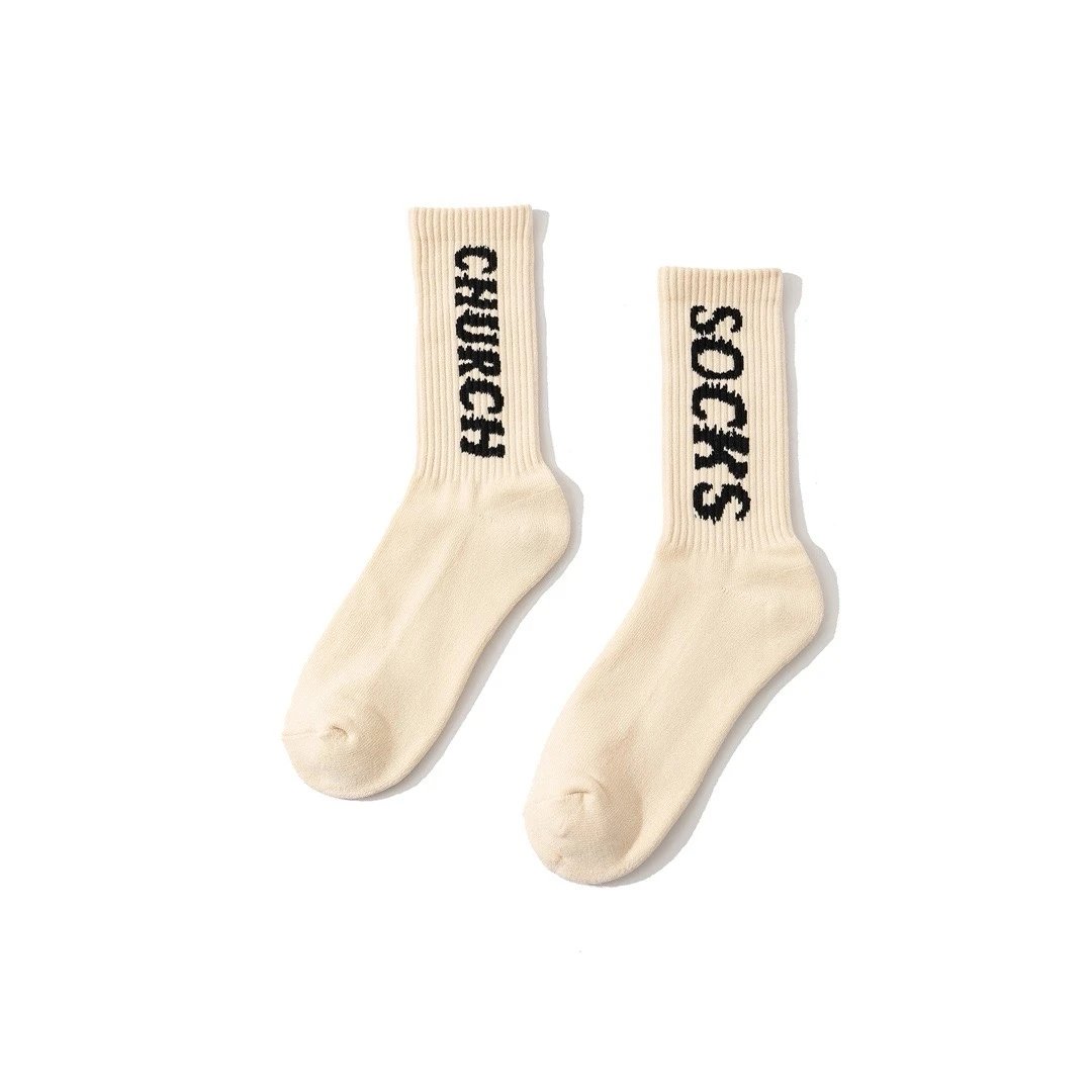 Kanye Socks - Logo Cotton Crew