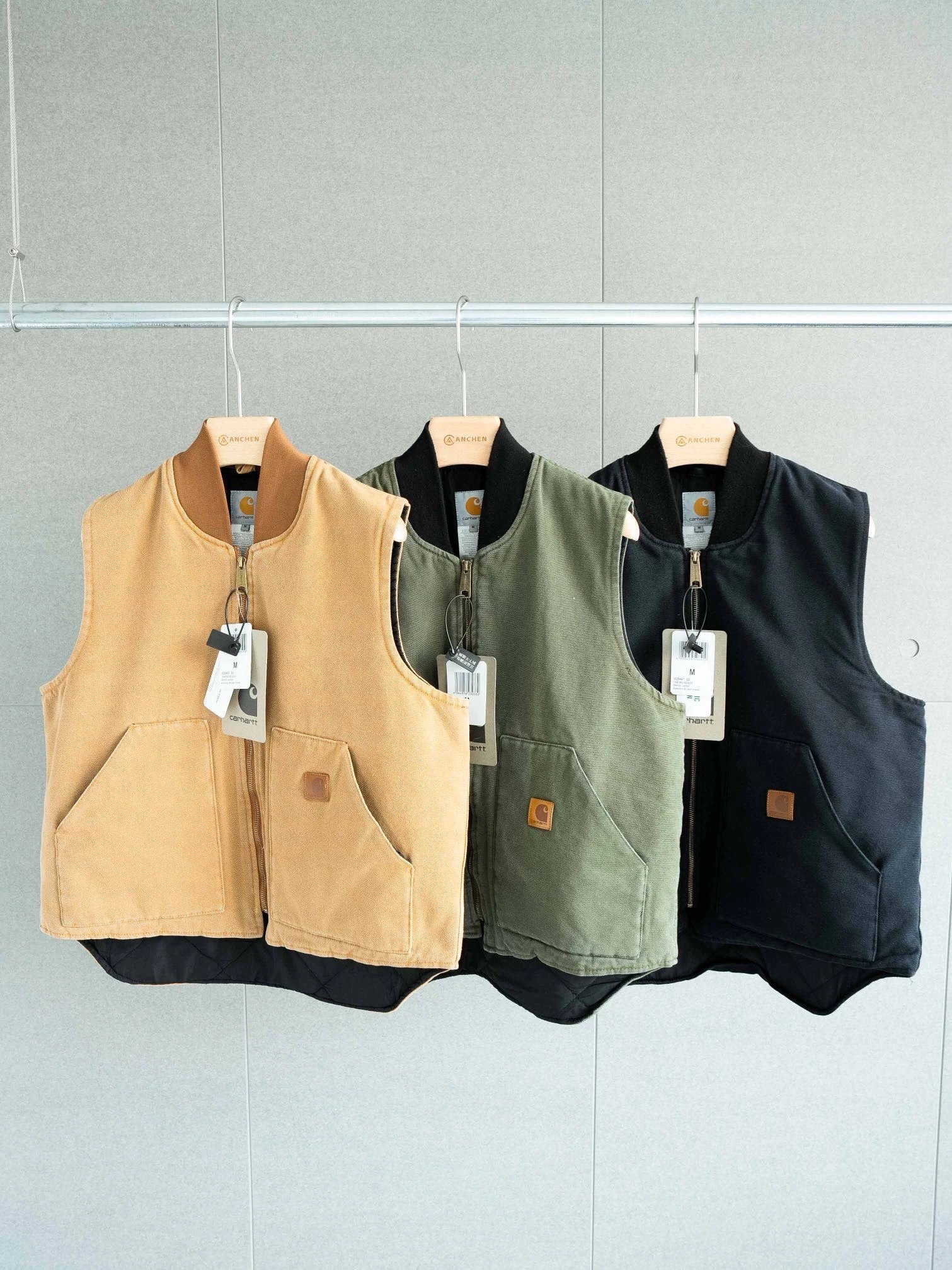 Vintage Heavy Wash Quilted Jacket