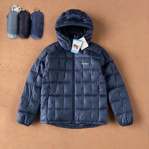 Design Montbell Super Stretch Down Jacket Navy Blue Down-Jacket Down Jacket - 1