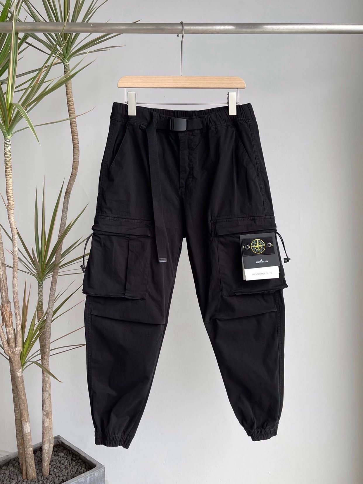 Cargo Pants with Drawstring Cuffs
