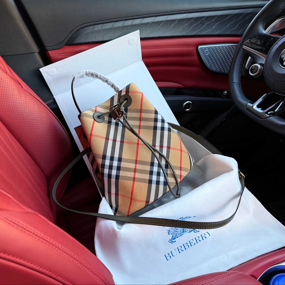 Gucci Ace Leather Backpack