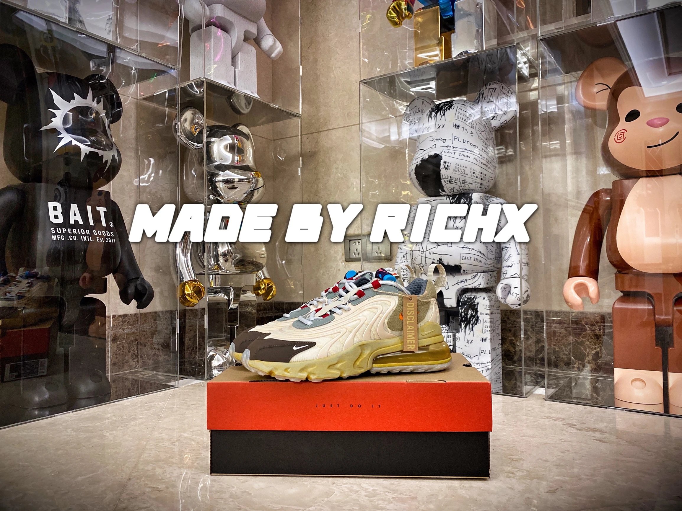 【RICHX】独家 TRAVIS SCOTT · NK AIRMAX 270 CACTUS TRAILS 仙人掌