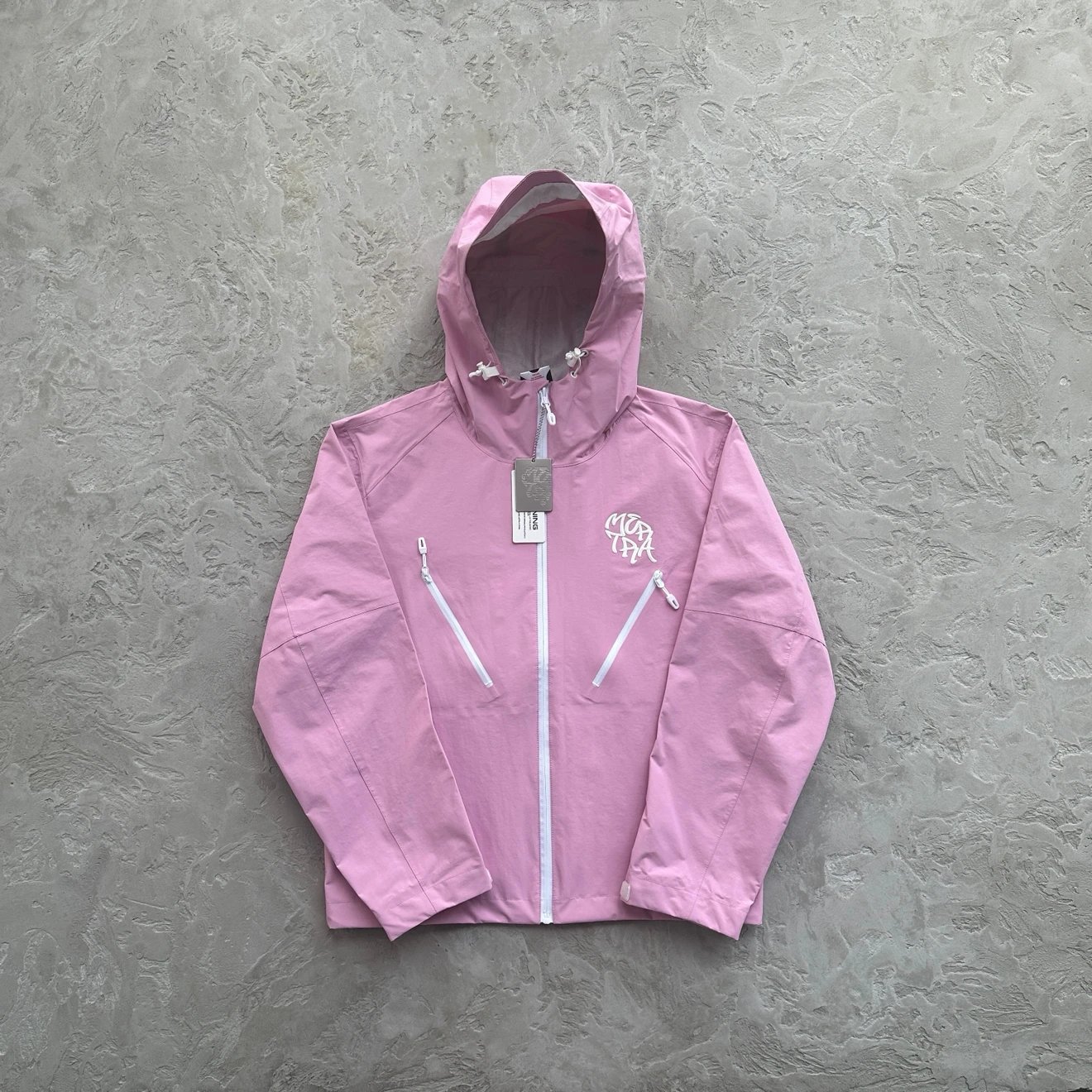 Me water-soluble hard shell jacket