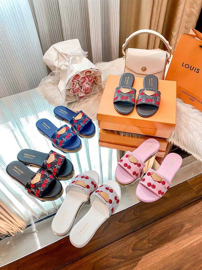 Louis Vuitton slides