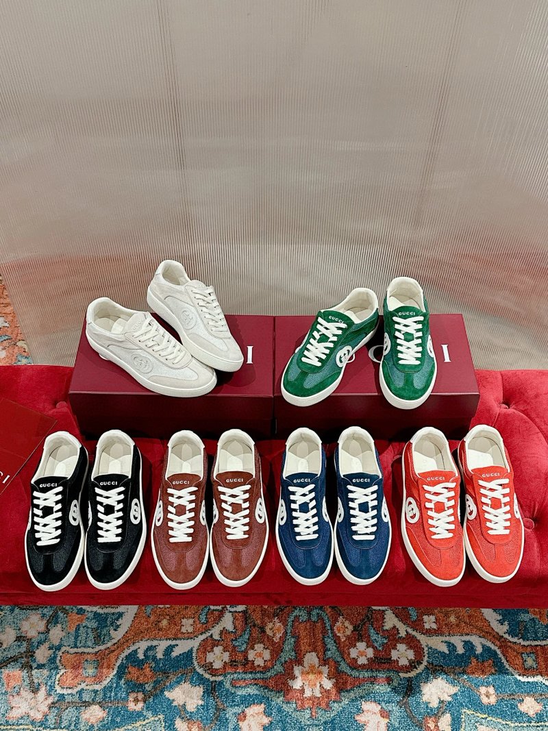 Gucci Interlocking G Suede Sneaker
