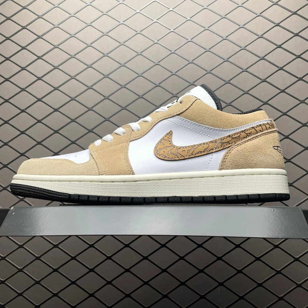 DT Batch Jordan Air Jordan 1 Low SE "Brown Elephant" DZ4130-201