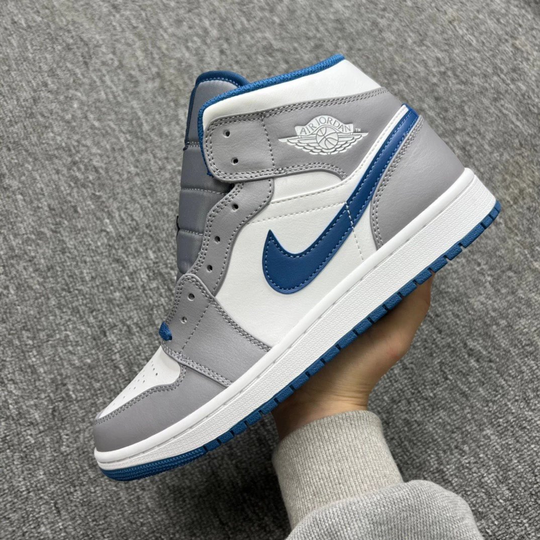 DT Batch Air Jordan 1 mid "true blue" DQ8426-014 - 133805