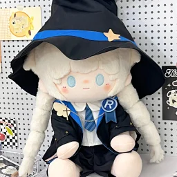 thumbnail for [Full pre-sale] 40cm cotton doll seated magic series college uniform set