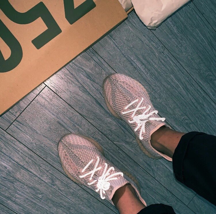 Adidas Yeezy 350 Silver Angel